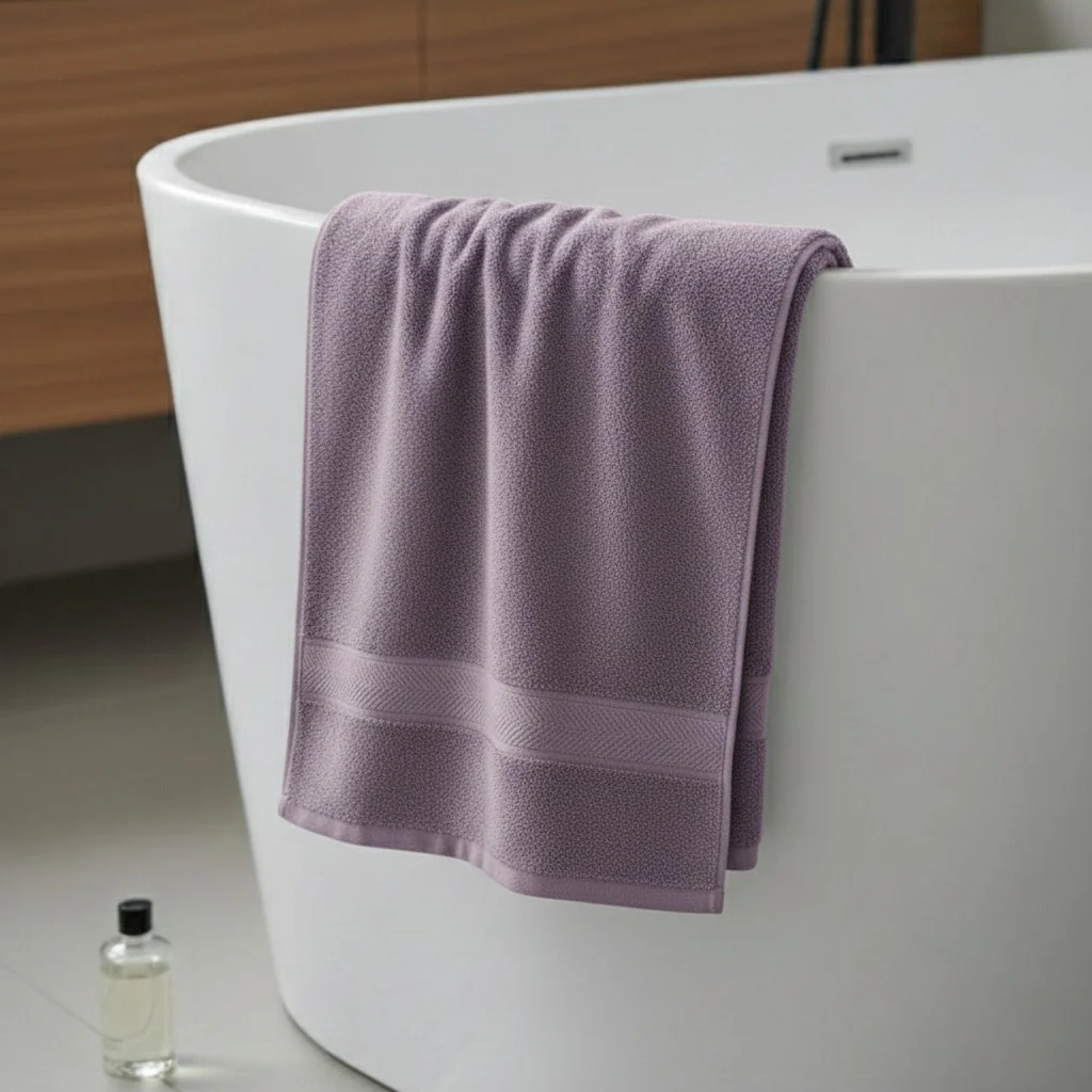 1 PC Bath Towel-Lilac