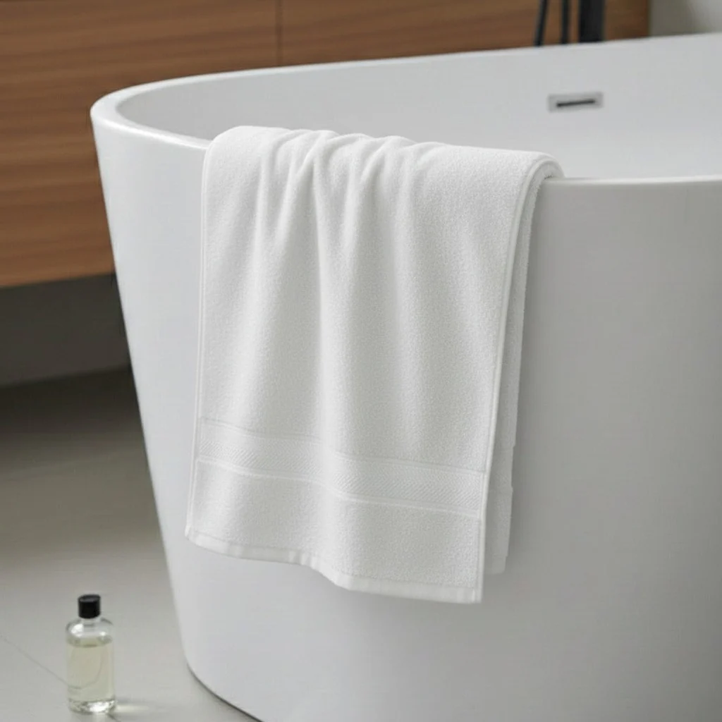 1 PC Bath Towel-White