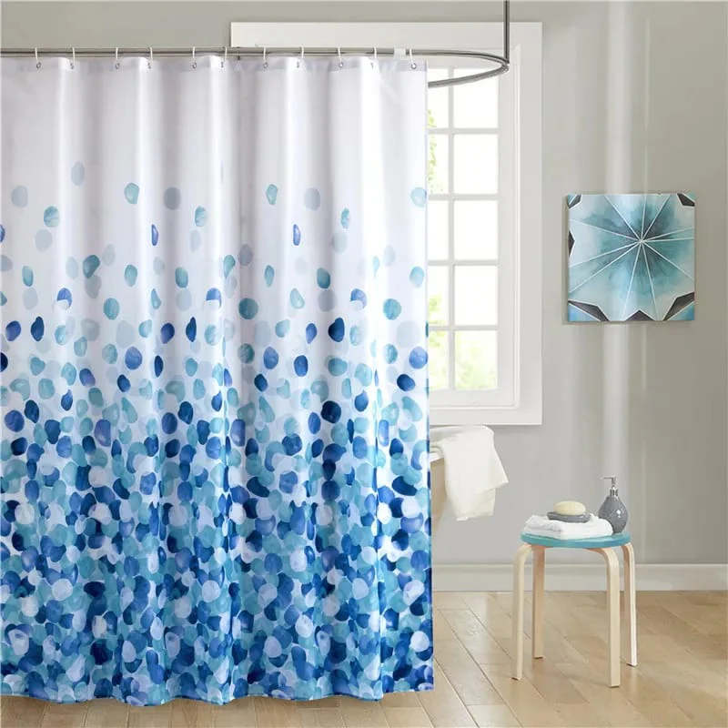 1 PC Waterproof ShCurtain-ower (3768)Gradient - Image 8