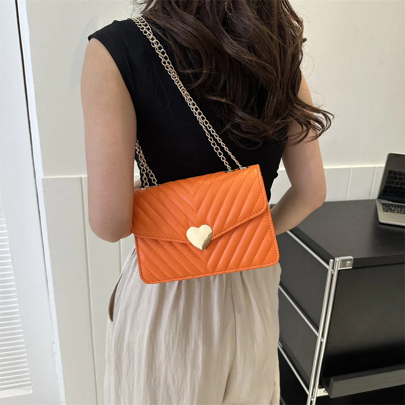 1PC Crossbody Bag For Women-Orange(SA2405-137) - Image 2