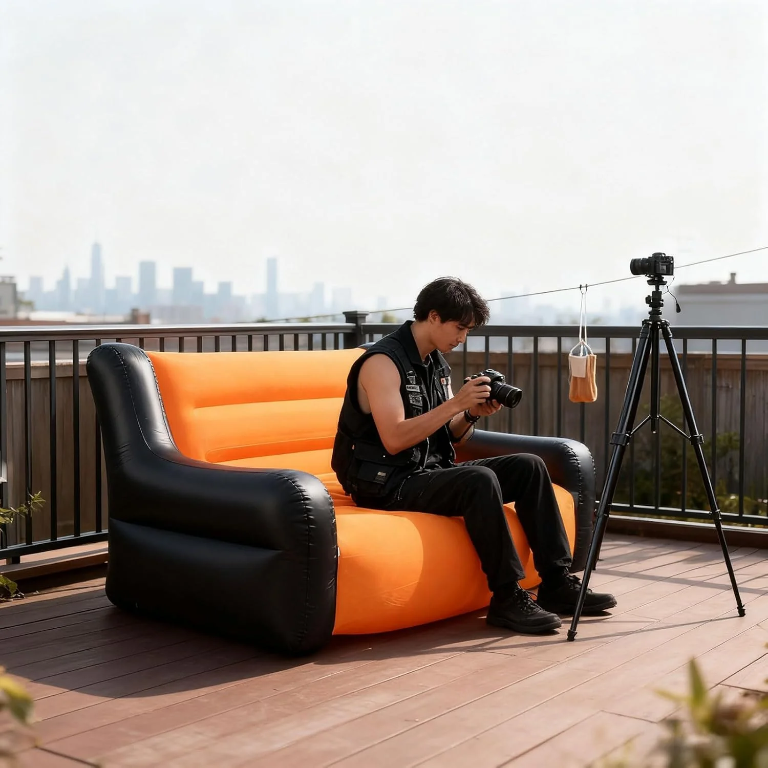 2-Seater Inflatable Sofa (SA2510-32) - Image 4