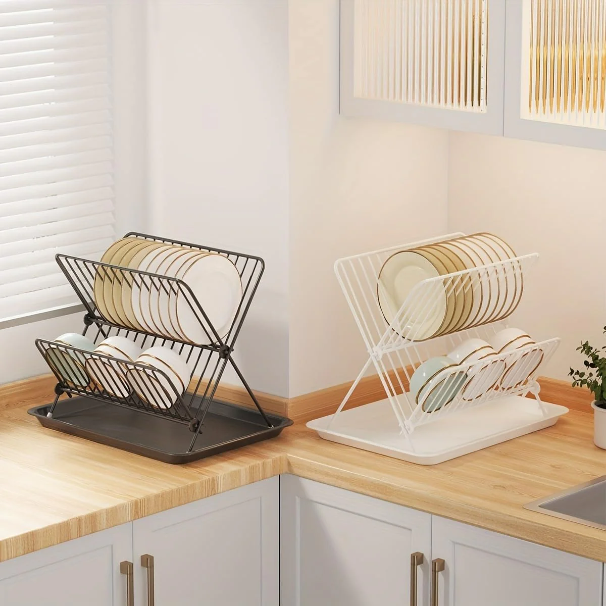 2 Tier Dish Drainers (SA2510-043)