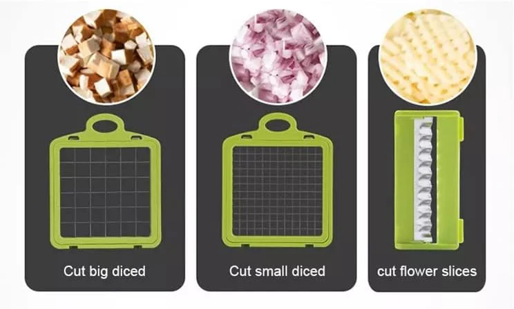 22PCs Multi-functional Food Chopper with Large Container-SA2411-47 - Image 3