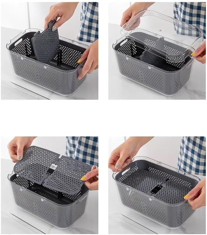 22PCs Multi-functional Food Chopper with Large Container-SA2411-47 - Image 8