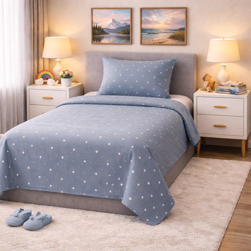 2Pcs Single Bed Sheet-SB341 - Image 2
