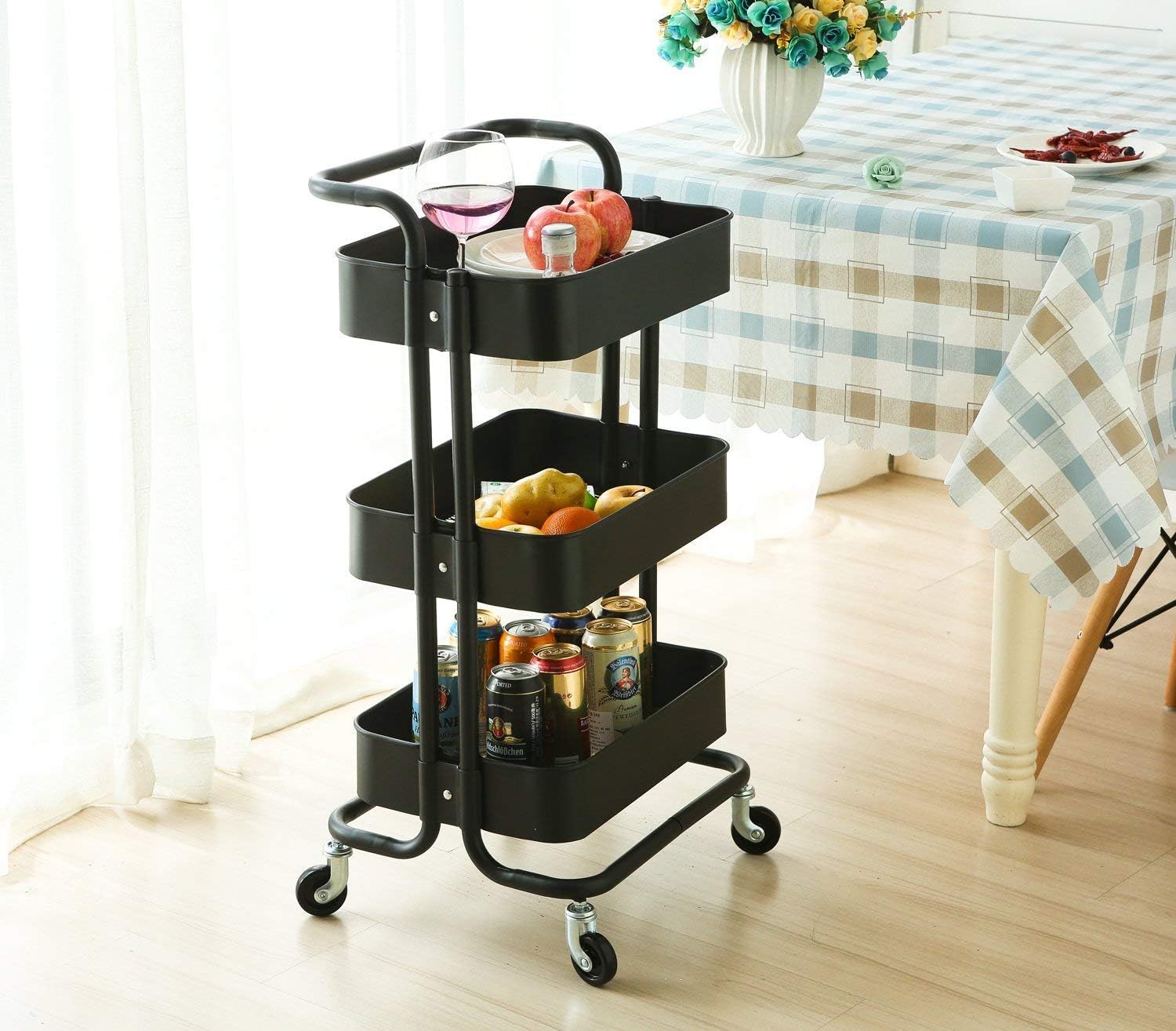 3-Layers Multi-function Trolley Storage Organizer(15262) - Image 13