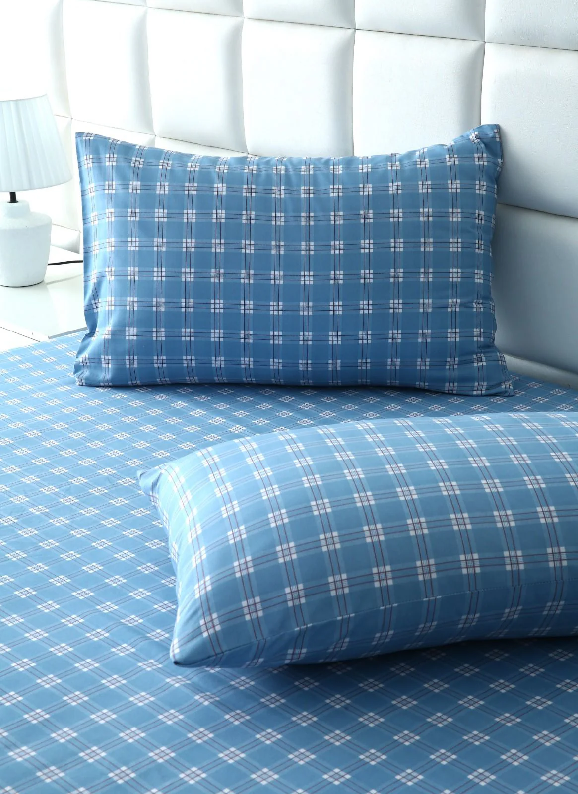 3 PCs Bed Sheet-Waterfall Geometric - Image 3