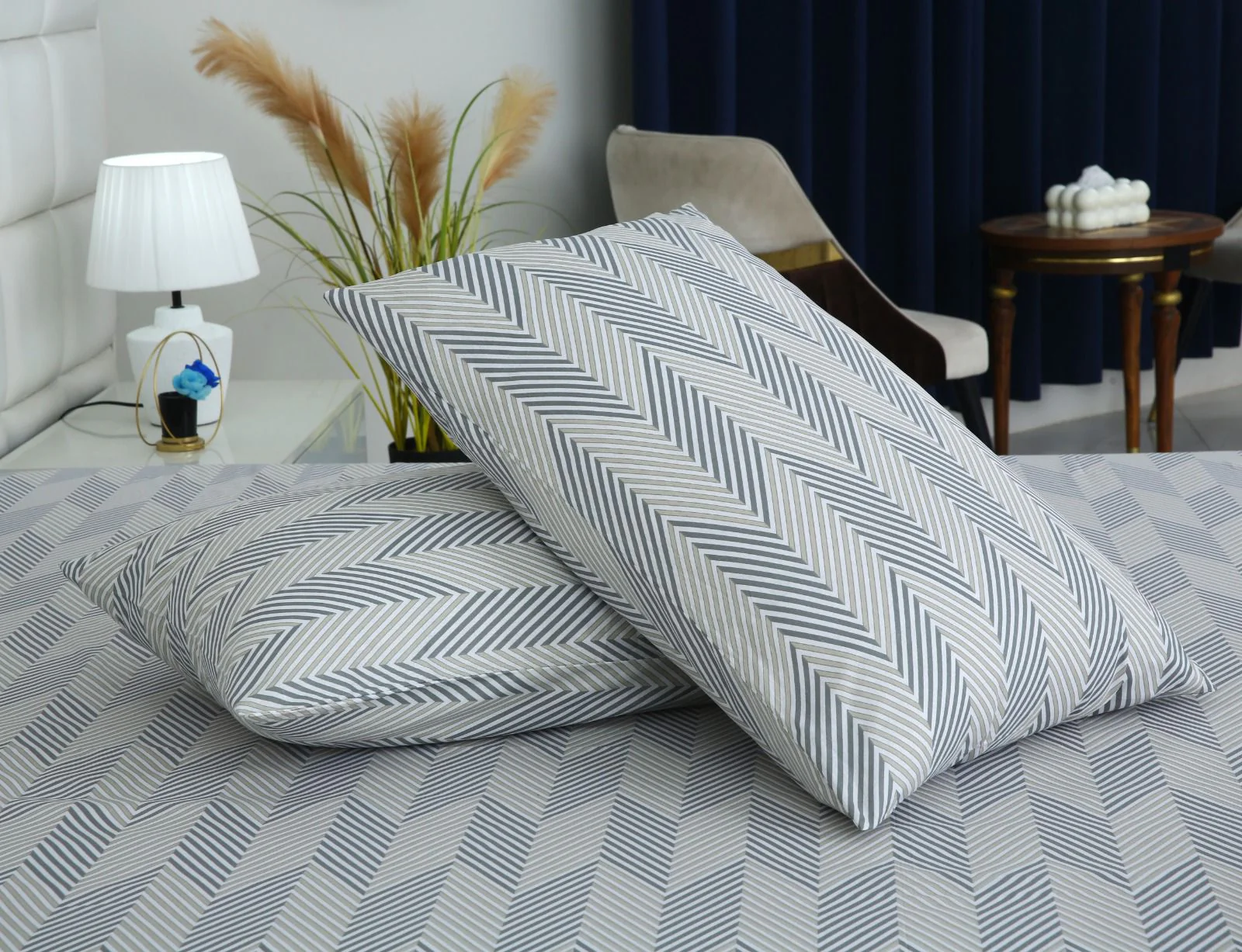 3 PCs Double Bed Sheet-DB114 - Image 6