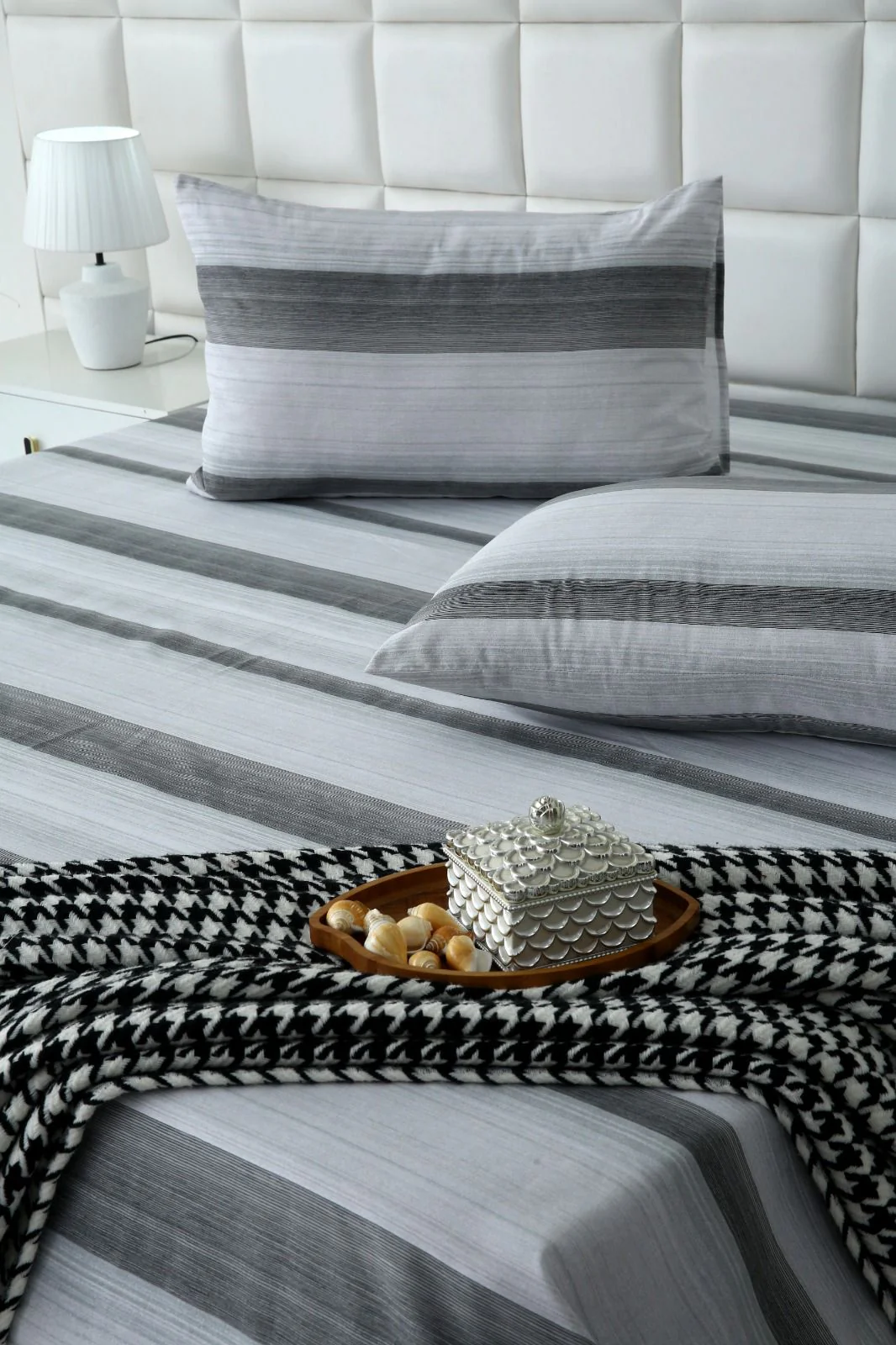 3 PCs Double Bed Sheet-DB116 - Image 6
