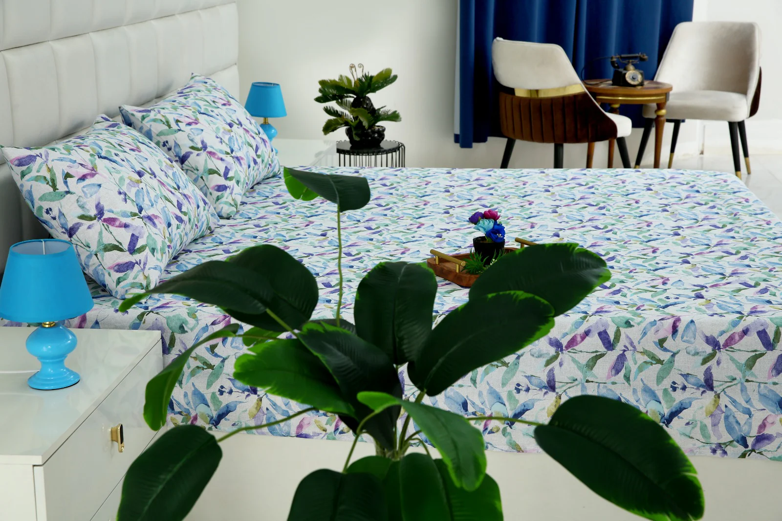 3 PCs Double Bed Sheet-DB205 - Image 8