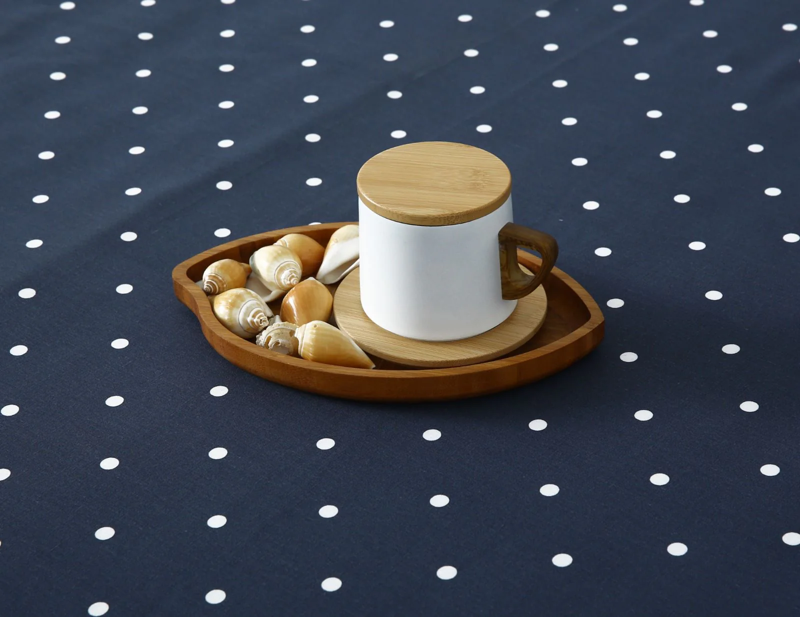 3 PCs Double Bed Sheet With Same Packing-Blue Polka - Image 7