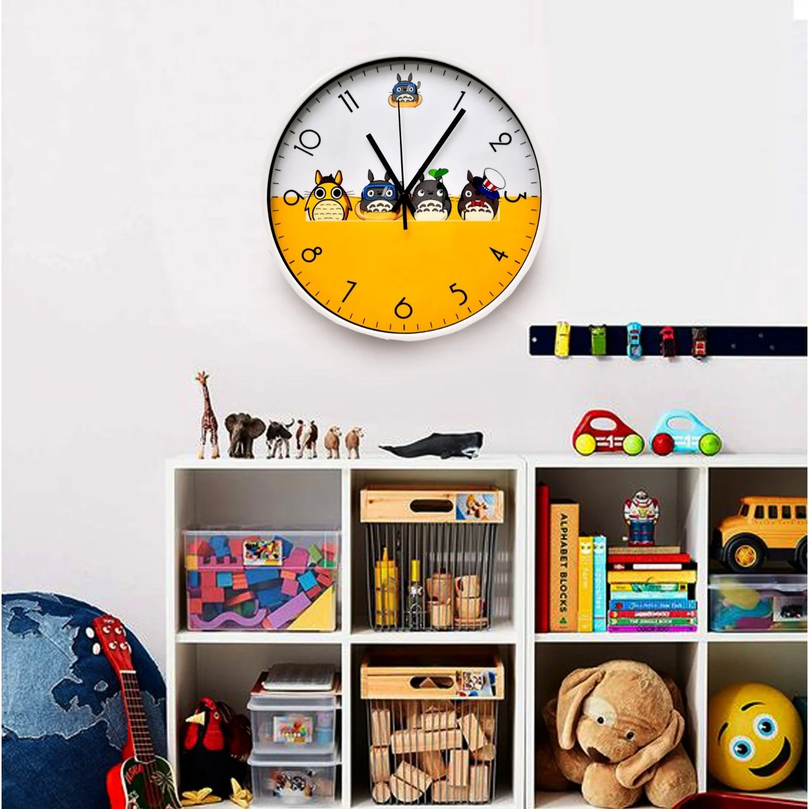 30 Cm Wall Clock- Anime Family