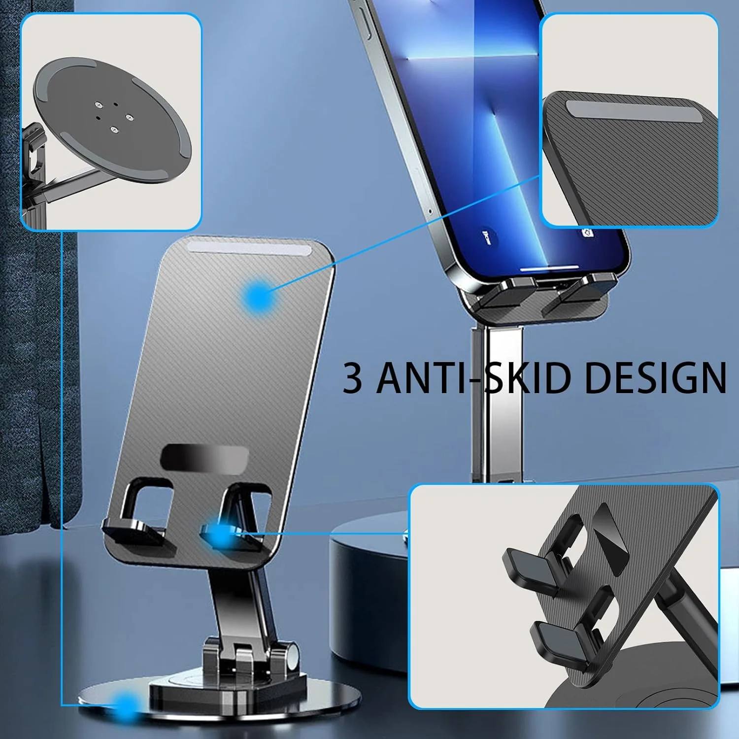 360° Rotatable and Foldable Cell Phone Holder (SA2510-063) - Image 4