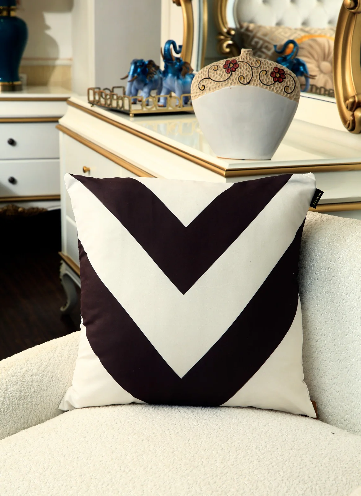 4 PCs Digital Printed Cotton Cushions-Moroccan Style - Image 8