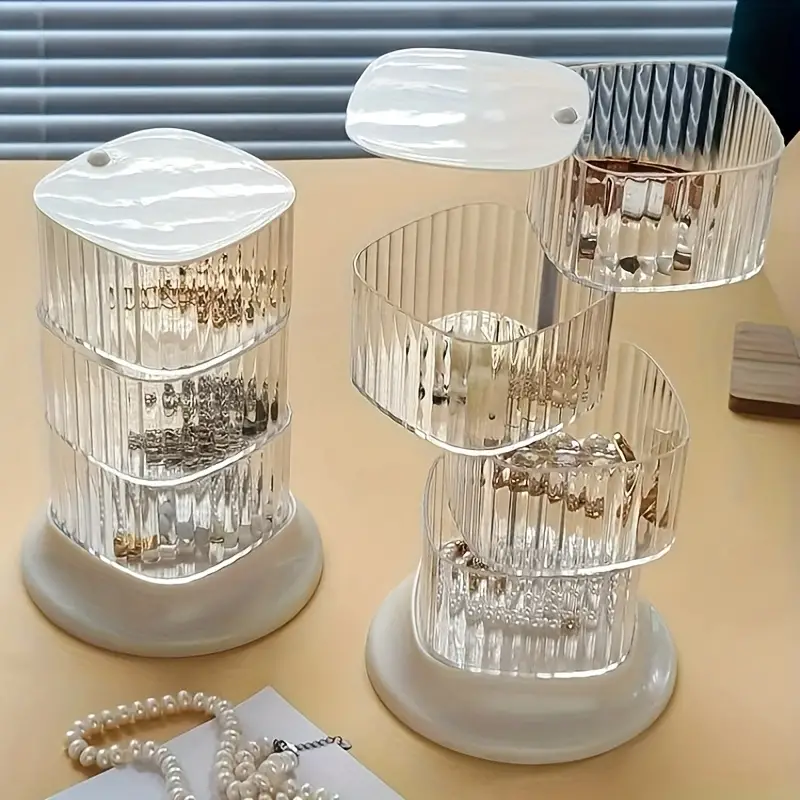 4 Tier  Transparent Jewelry15293 Organizer - Image 5