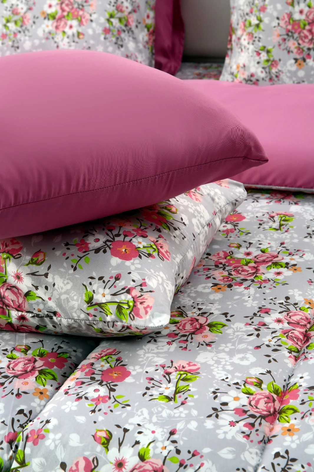5 PCs Single Razai Set-Morning Golry - Image 7