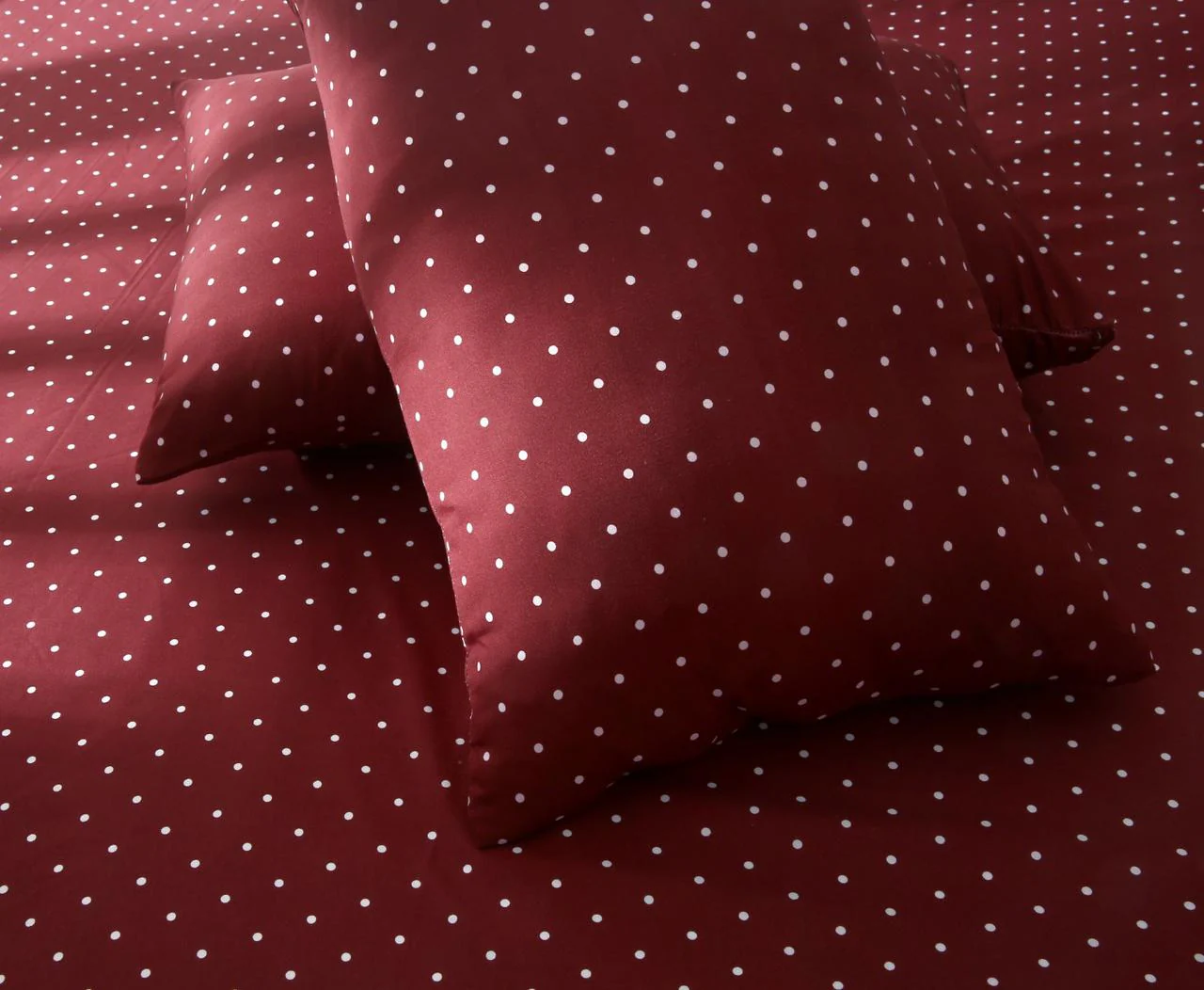 5 PCs Single Razai Set-Plum Polka - Image 7