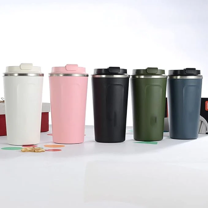 510ML Thermo Coffee Mug  with Hermetic Temperature (SA2510-074)White - Image 3