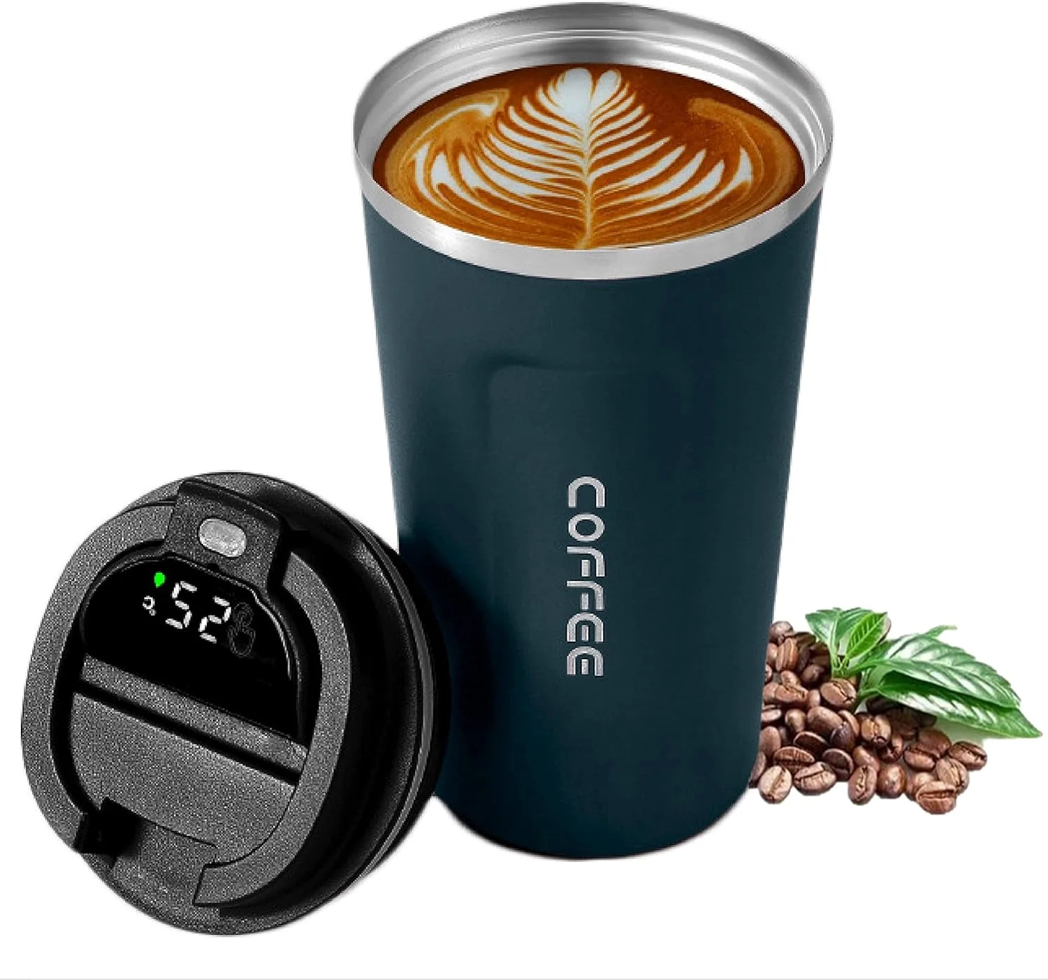 510ML Thermo Coffee Mug with Hermetic Temperature (SA2510-074)Azul Blue - Image 7