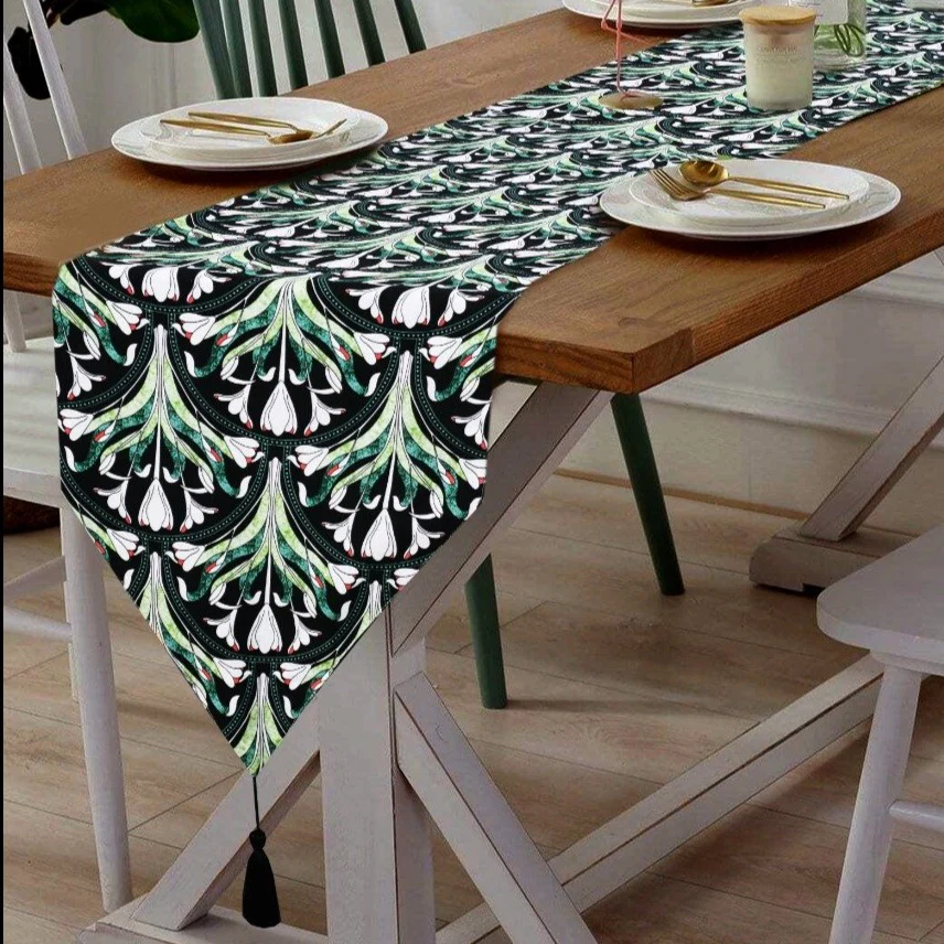 6 & 8 Seater Dining Table Runner-Art  Neauveau