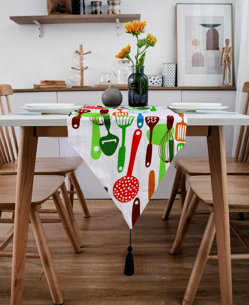 6 & 8 Seater Dining Table Runner-Multi Kitchen Tools - Image 2