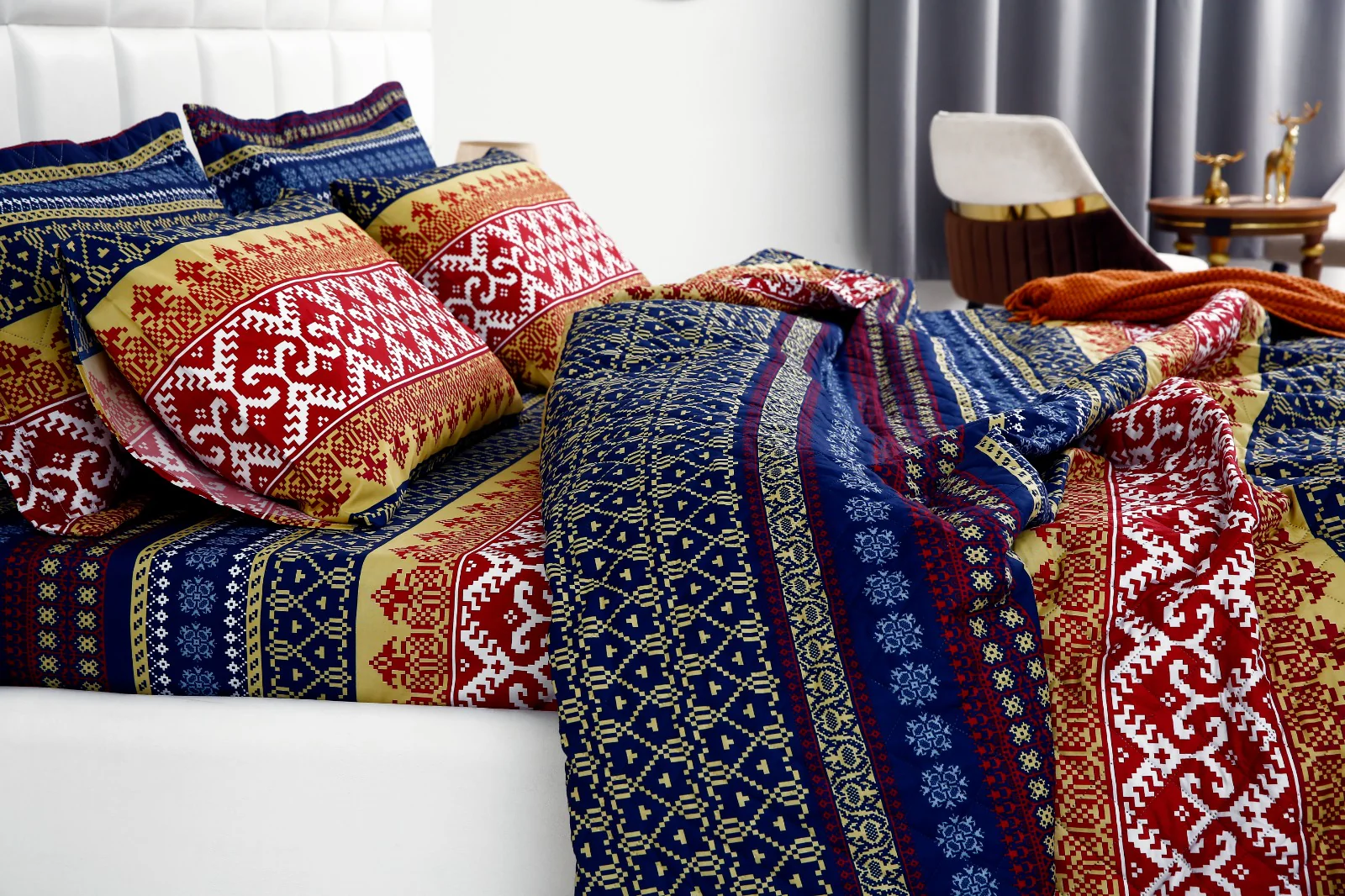 6 PCs Bed Spread Set-Express - Image 12