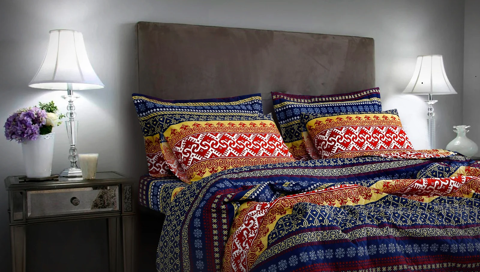 6 PCs Bed Spread Set-Express - Image 6