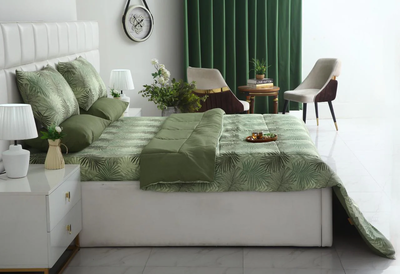 6 PCs Summer Comforter Set-Emberlad - Image 6