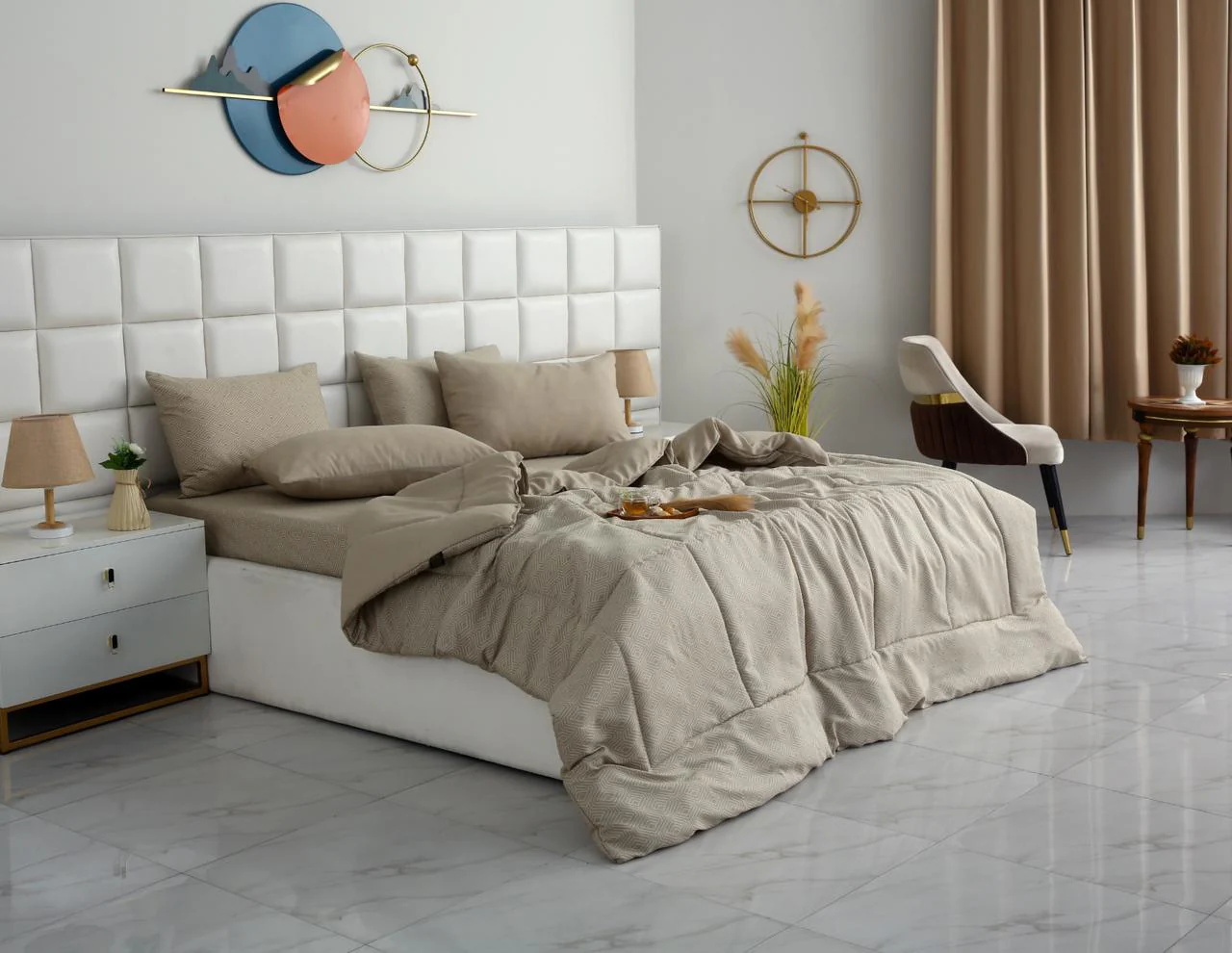 6 PCs Summer Comforter Set-Opus