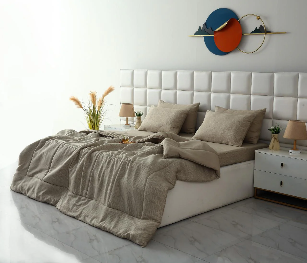 6 PCs Summer Comforter Set-Opus - Image 2