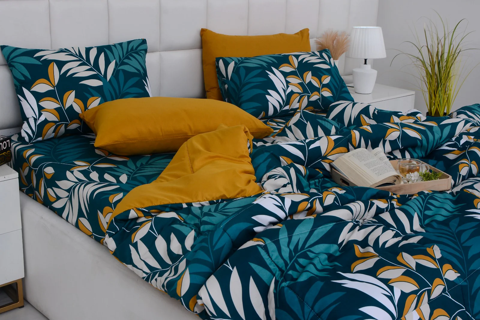 6 PCs Summer Comforter Set-Tropicals - Image 12