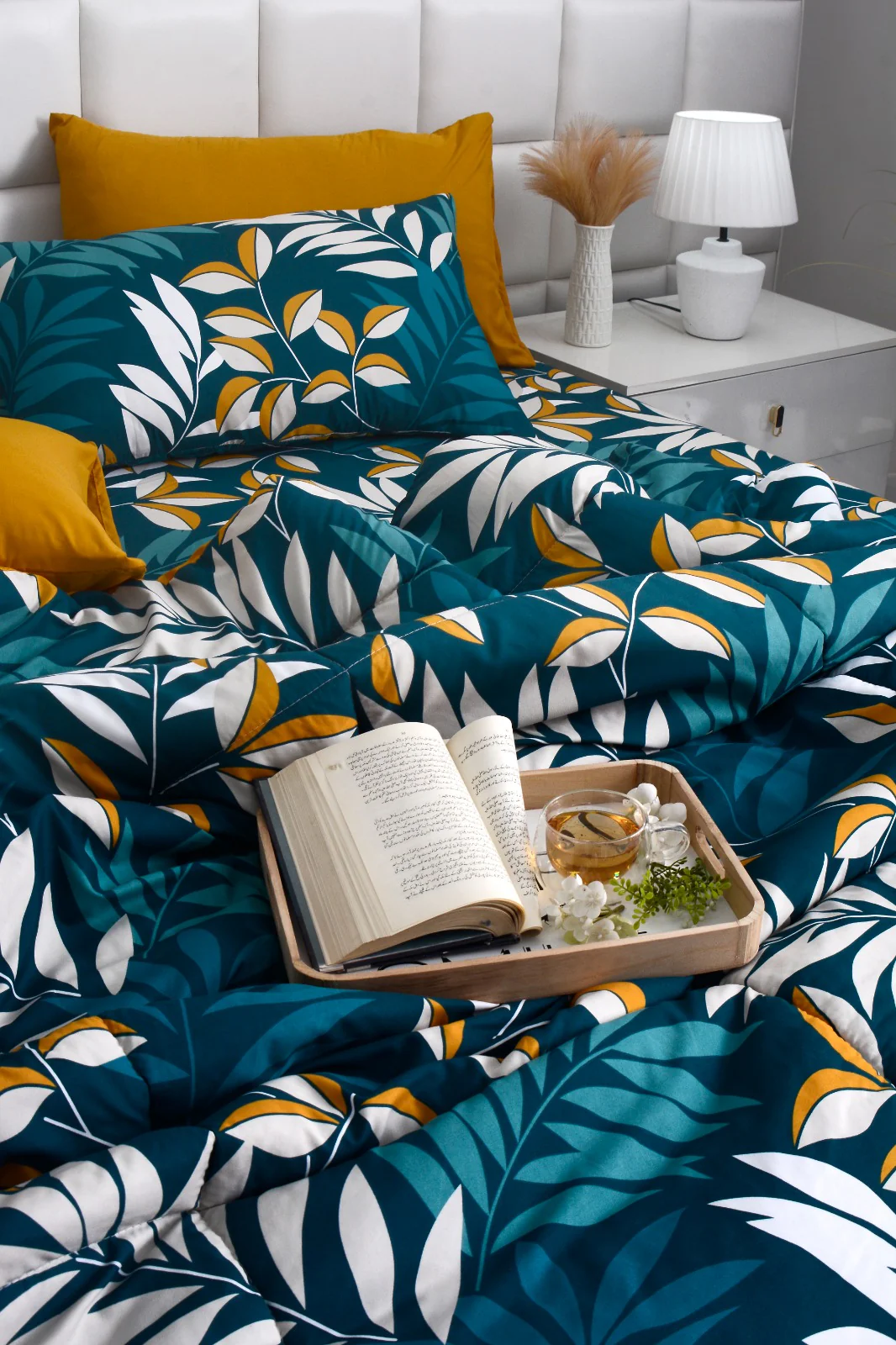 6 PCs Summer Comforter Set-Tropicals - Image 13