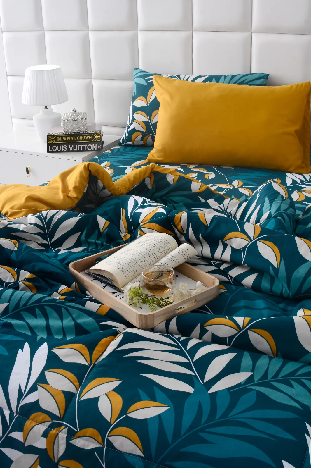 6 PCs Summer Comforter Set-Tropicals - Image 14