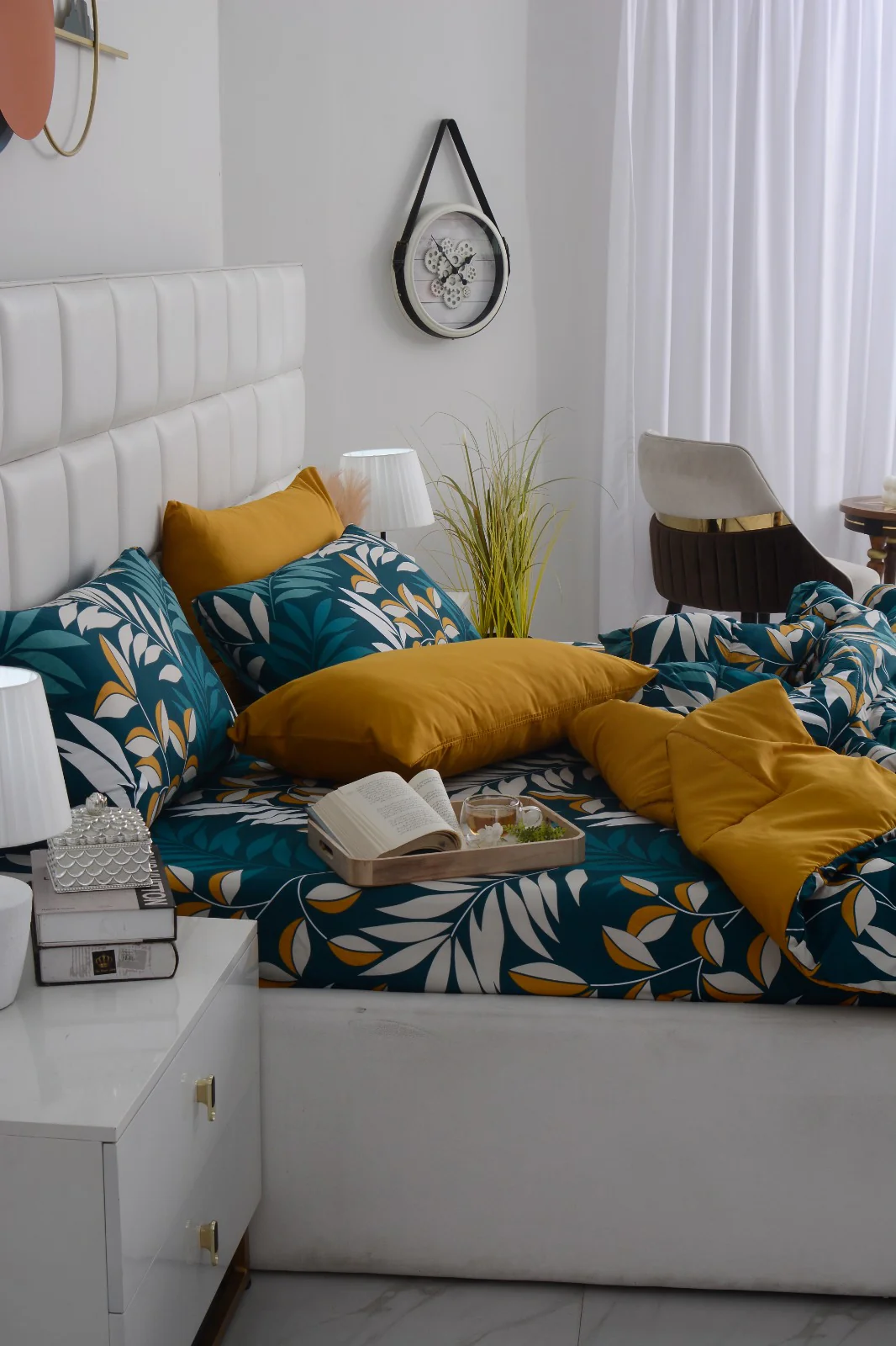 6 PCs Summer Comforter Set-Tropicals - Image 16