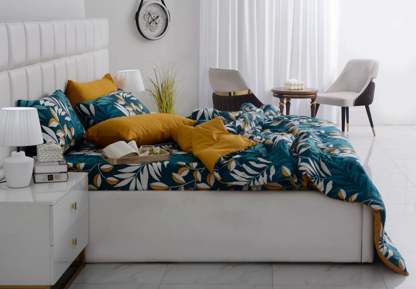 6 PCs Summer Comforter Set-Tropicals - Image 17