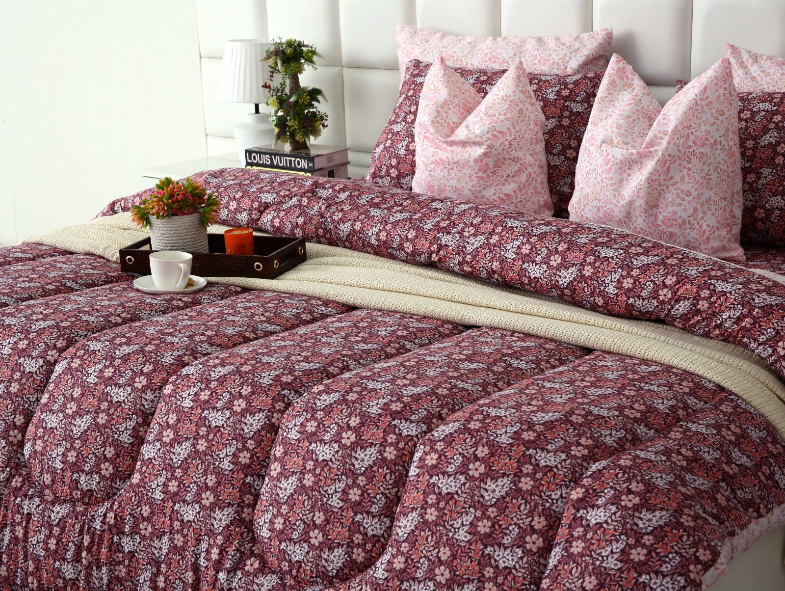 8 PCs Winter Razai  Set-Daisy Day - Image 10