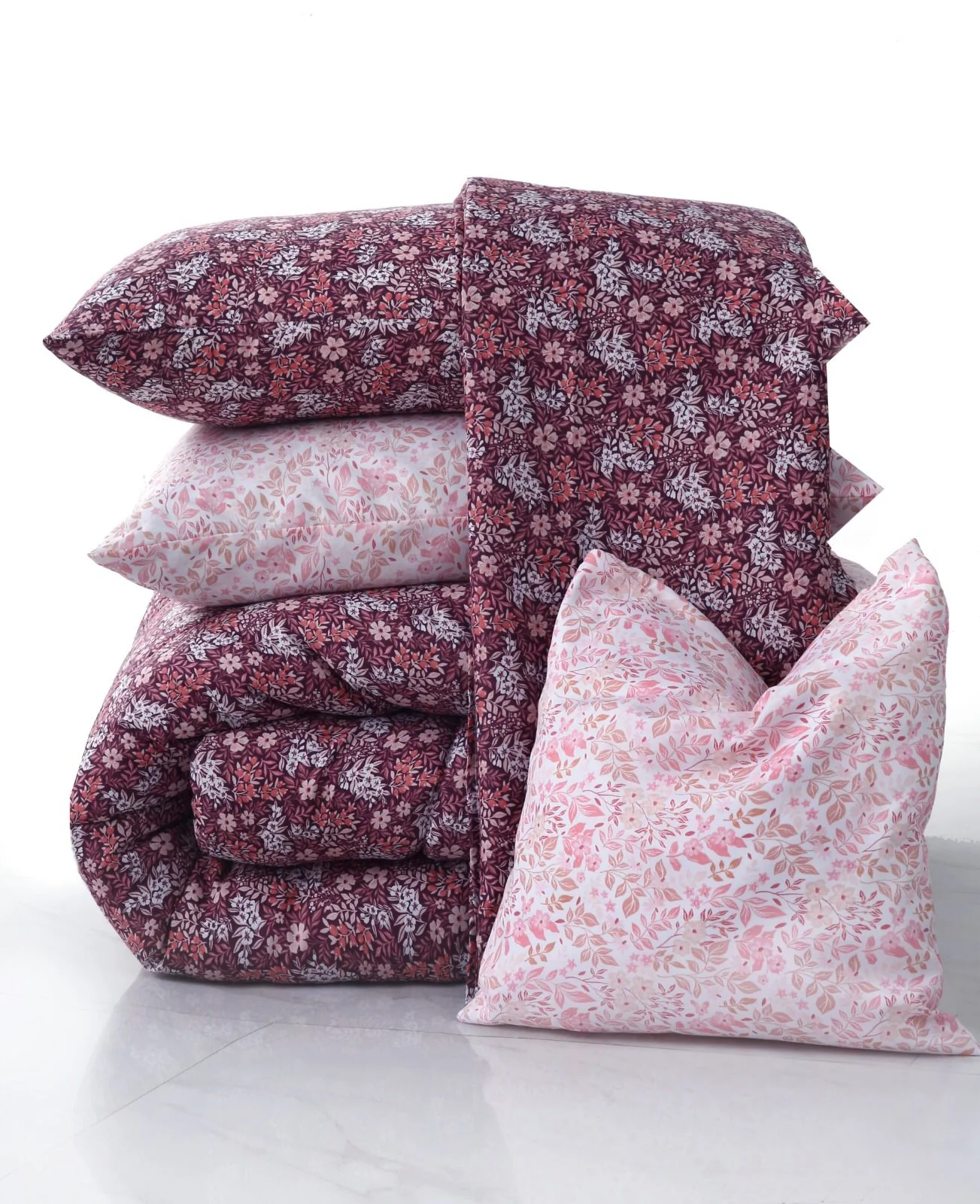 8 PCs Winter Razai  Set-Daisy Day - Image 7