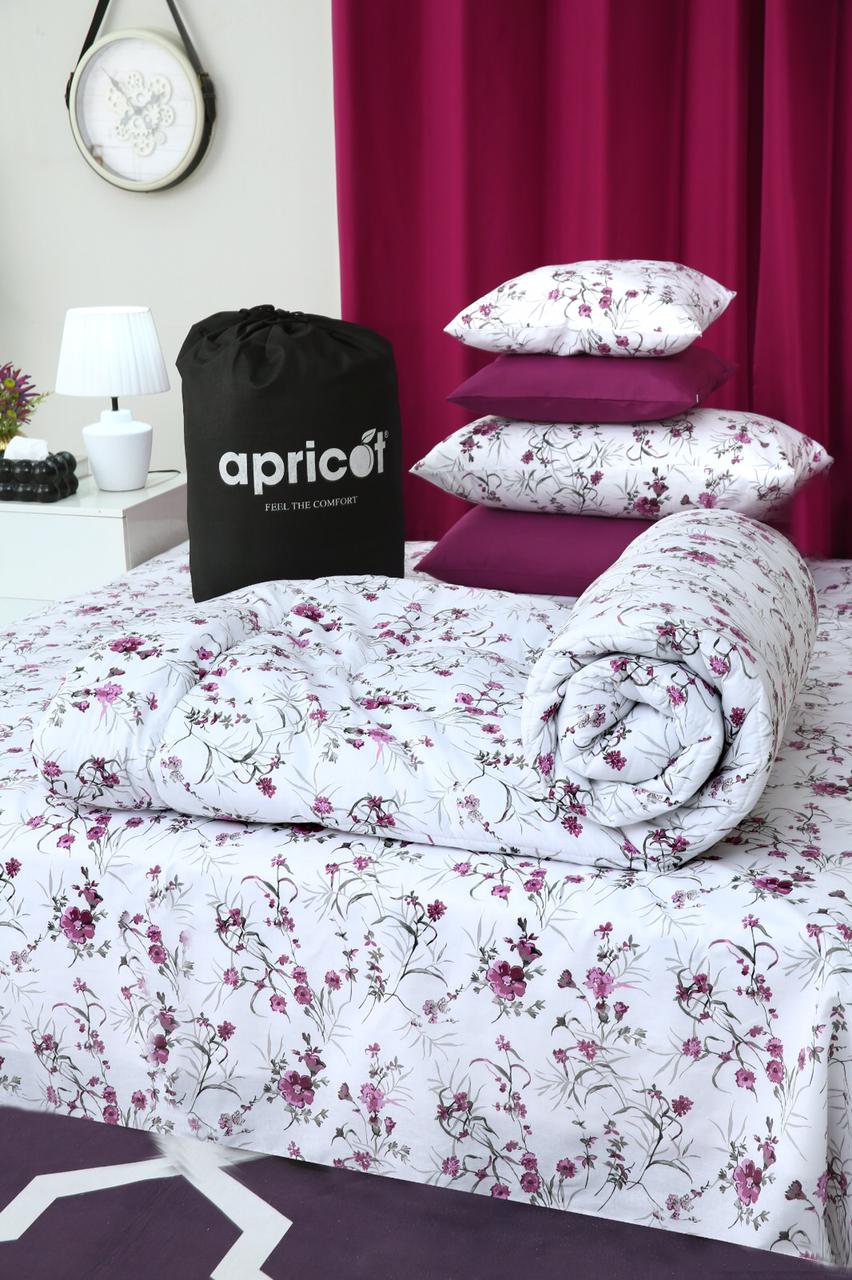 8 PCs Winter Razai Set-Plum Petals - Image 6