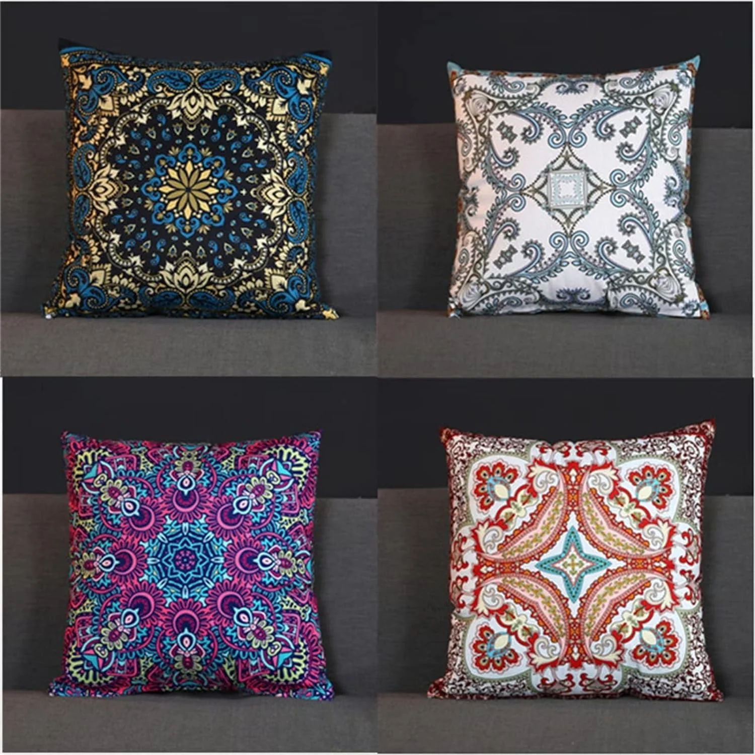 9 PCs Digital Printed Cushions Assorted-SA21-25 - Image 2