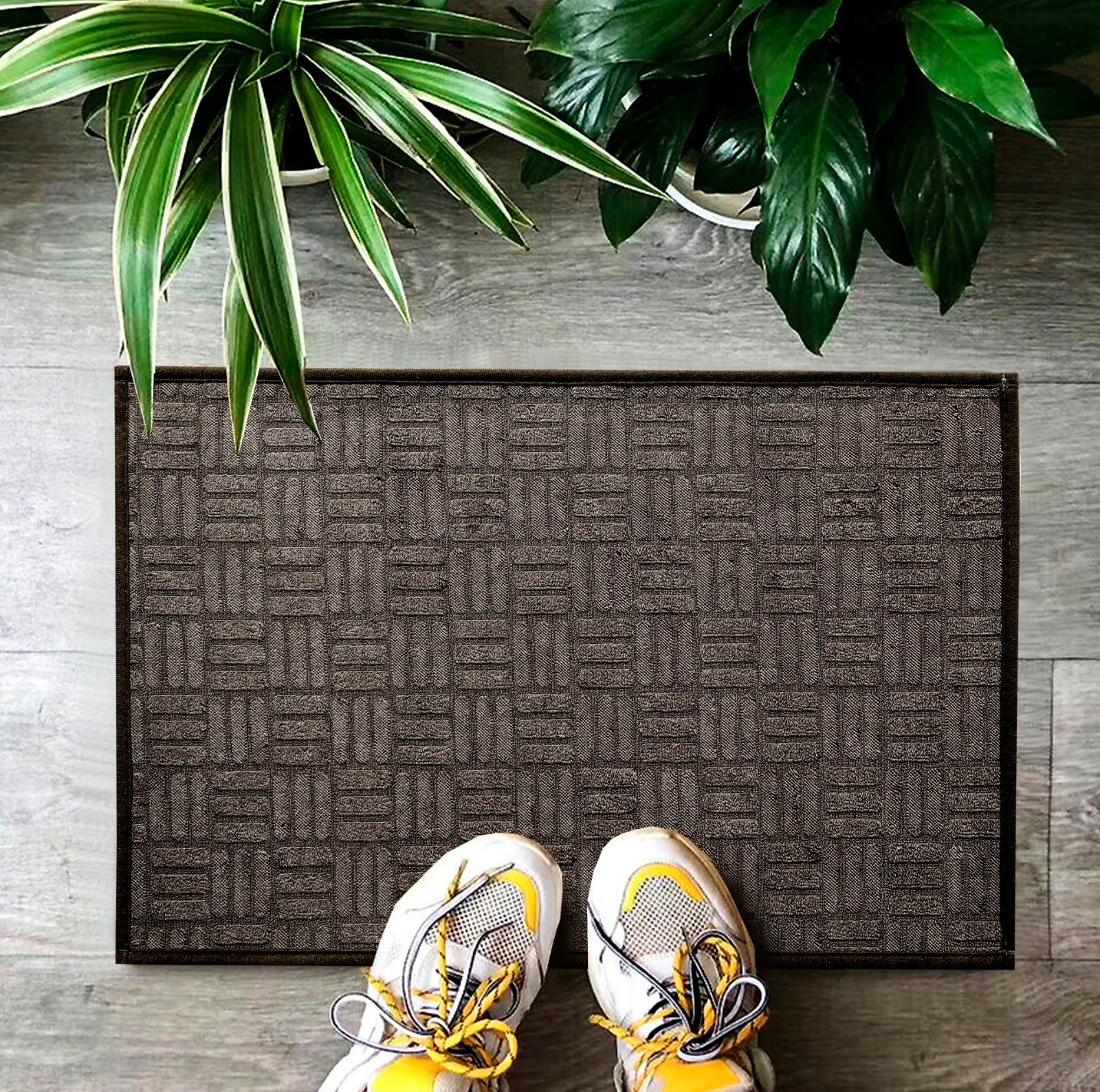 Anti-Slip Door Mat SA-2353-4(Brown)