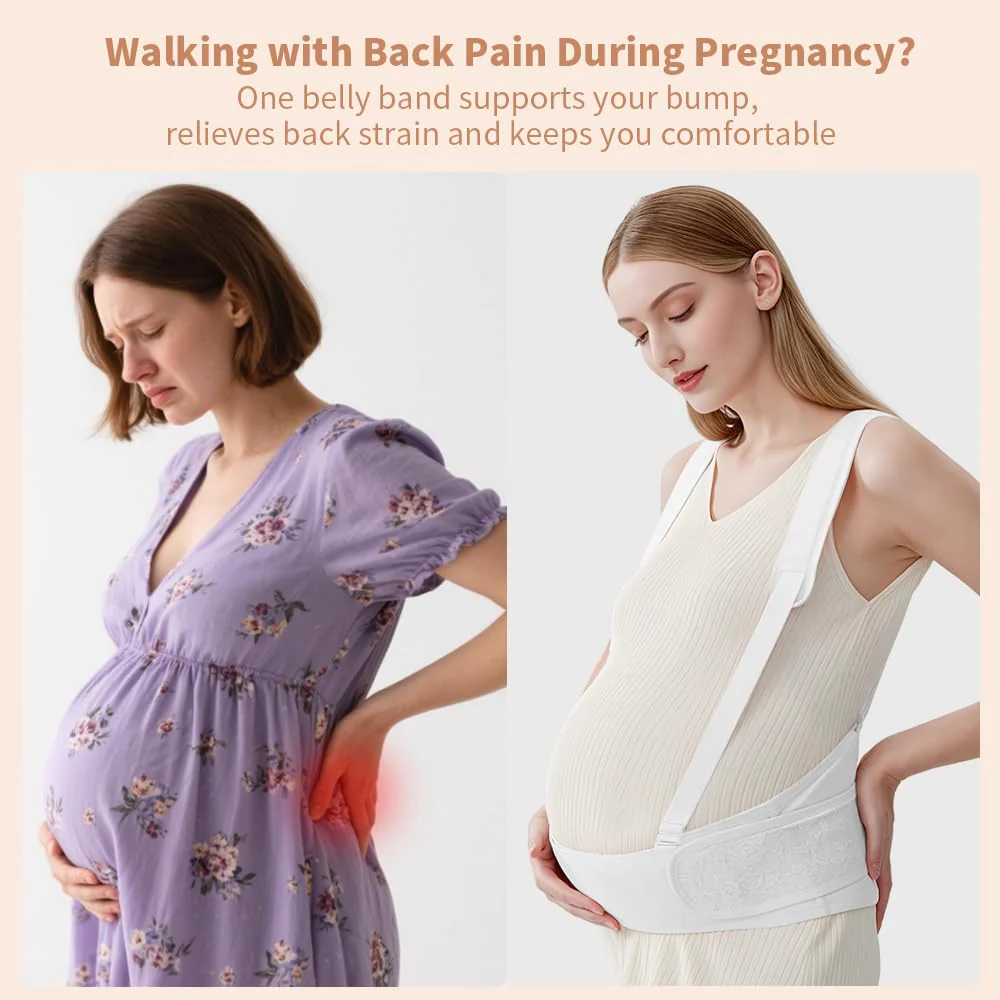 Belly Bands for Pregnant Women With Double Support-SA2411-55 - Image 10