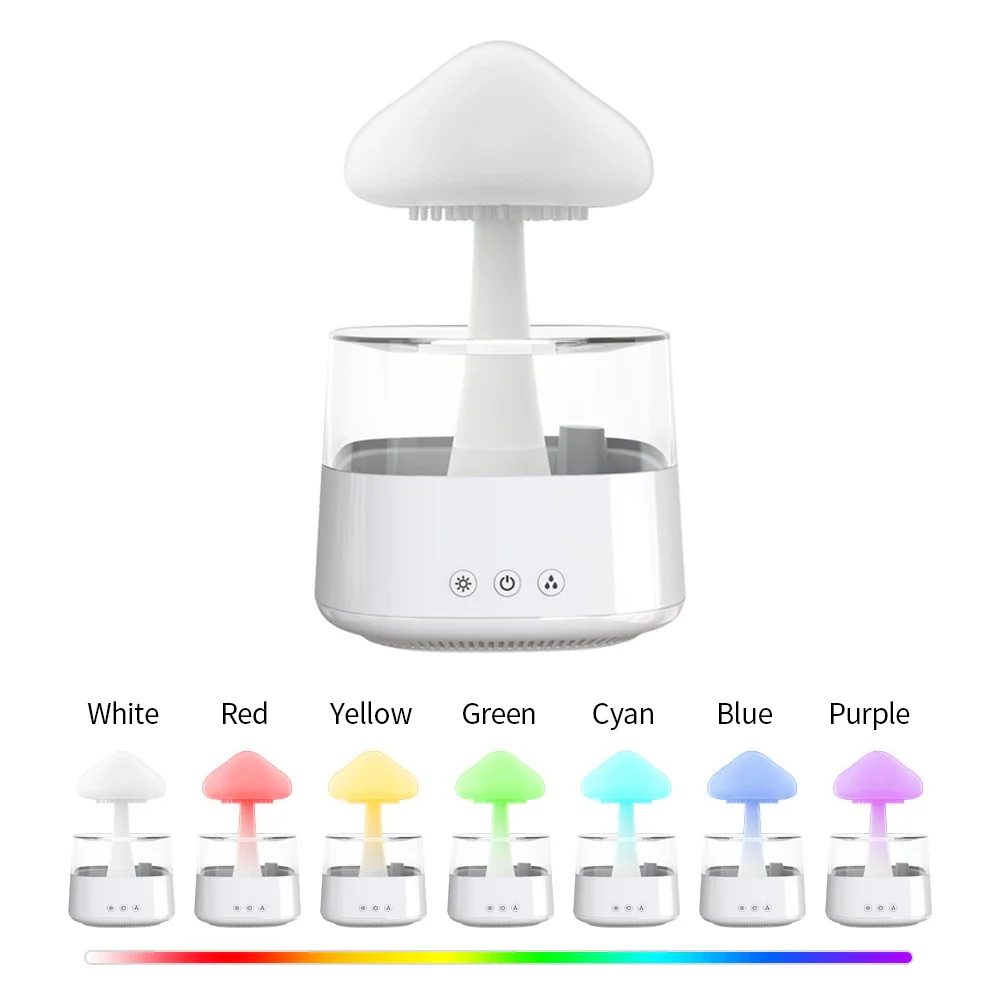 Cloud Rain Humidifier With 7 Colors Light-SA2411-62 - Image 14