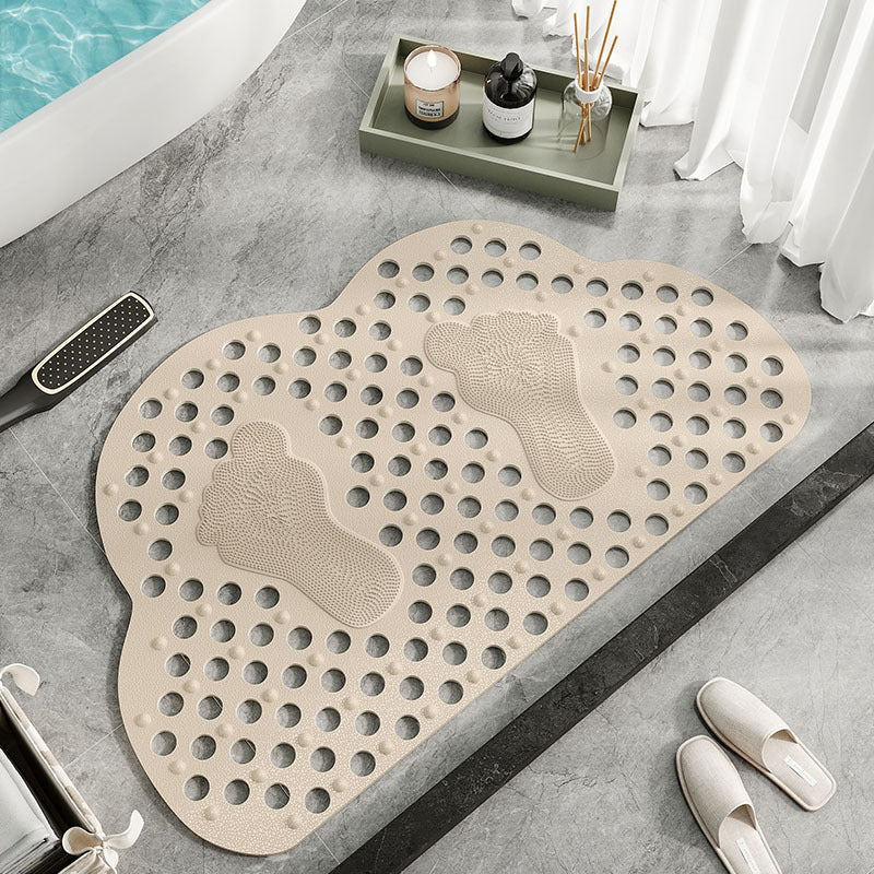 Cloud shape Antislip bathroom mat (SA2510-111)Beige - Image 2