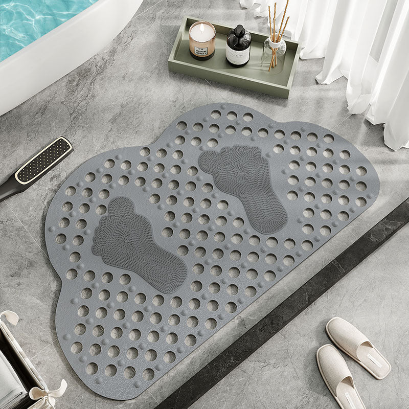 Cloud shape Antislip bathroom mat (SA2510-111)Grey - Image 2