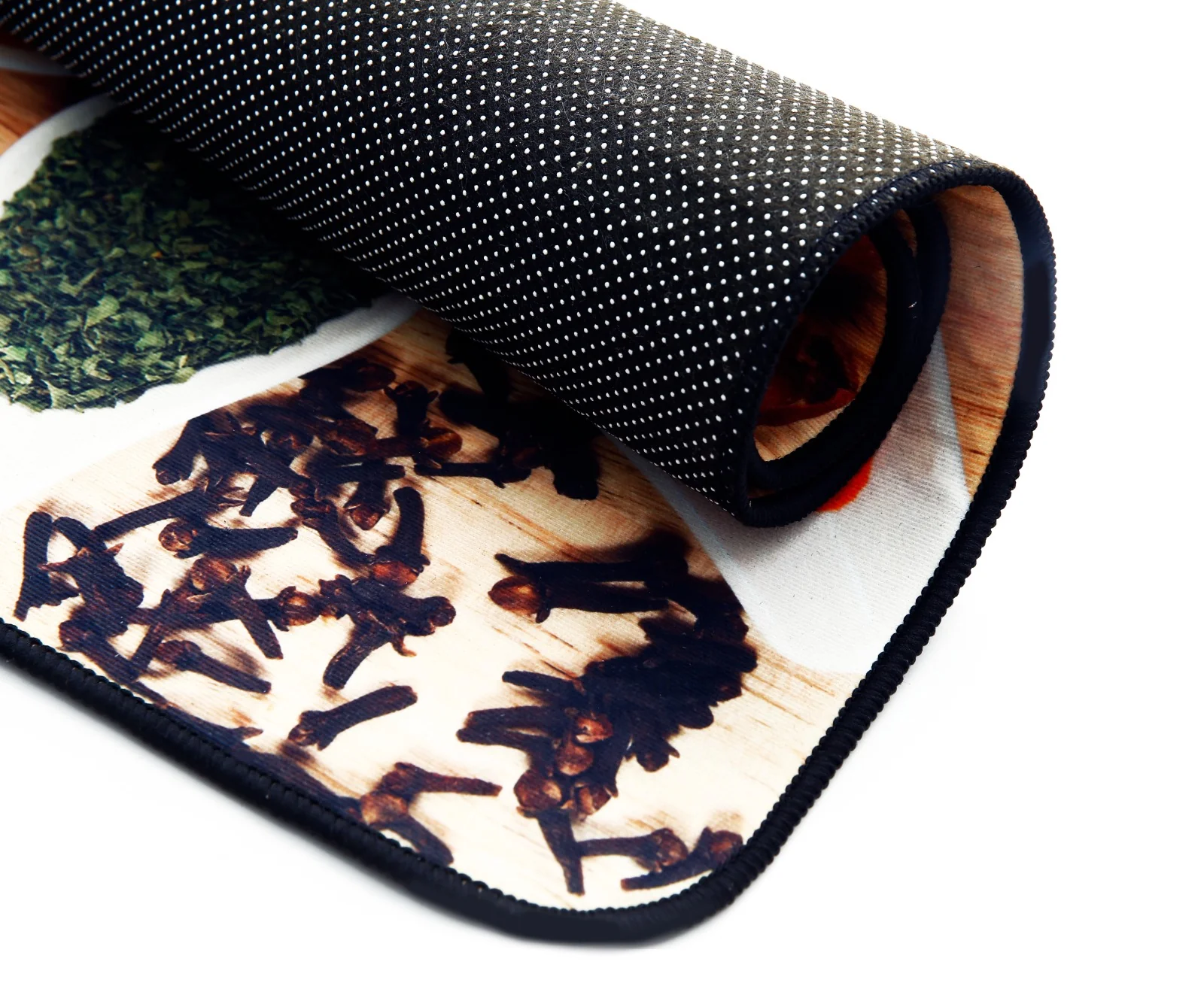 Premium Padded Anti slip Kitchen Mat Set-Spice and Spoons - Image 2