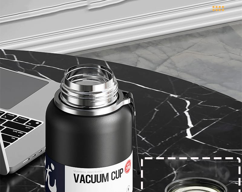 Double Wall Insulated Thermos(SA2408-164)-Black - Image 3