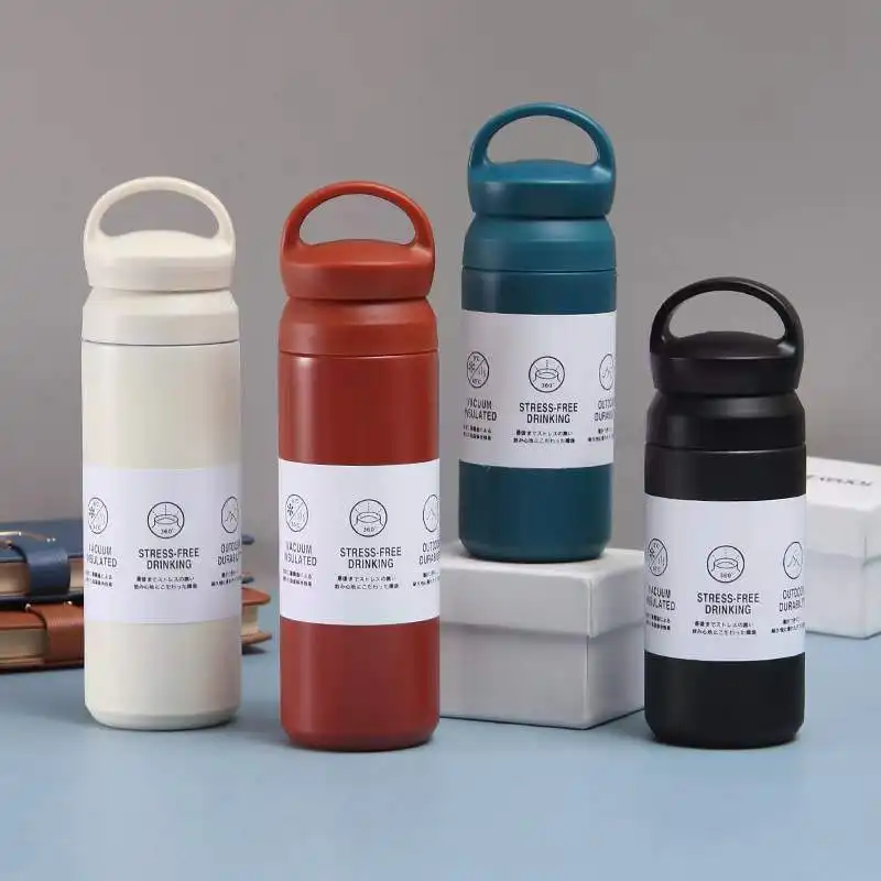 Double-Wall Stainless Steel Insulated Water Bottle(SA2408-225)-Black - Image 5