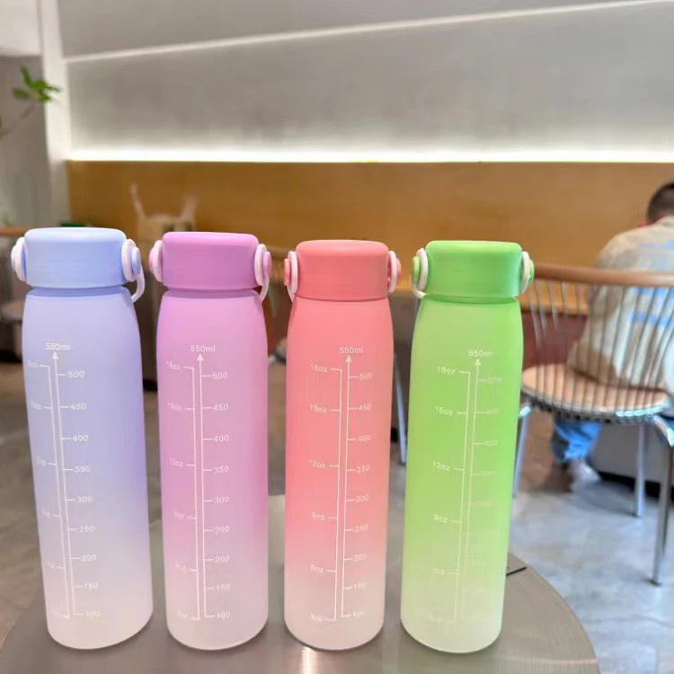 FASHION  Water bottle with Time Marker-SA2408-222 - Image 2