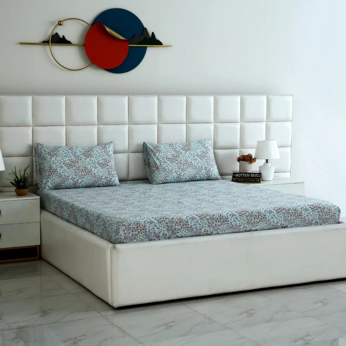 Fitted Bed Sheet-Alabaster