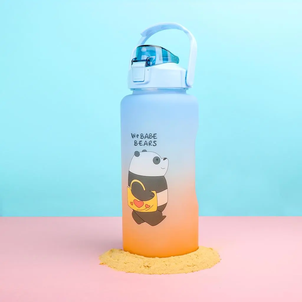 Premium  We Babe Bears Water Bottle(Sky Blue)5461- 2 Liters - Image 4